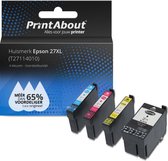 PrintAbout - Inktcartridge / Alternatief voor de Epson T27114010 / 4 Kleuren
