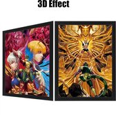 Hunter x Hunter Poster + Lijst 3D - 3D Effecten - Meruemu Ant King