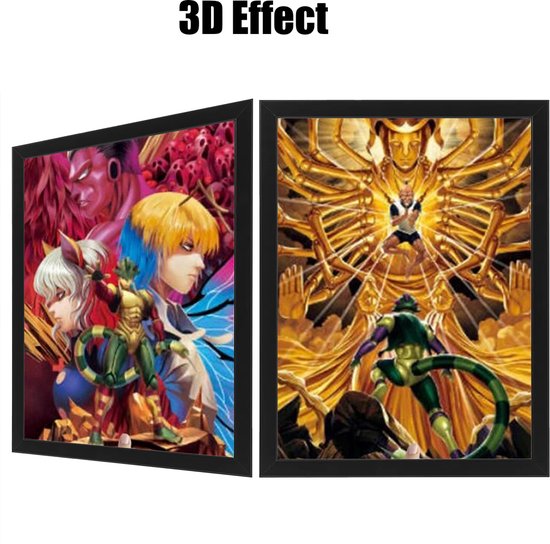 Affiche Manga Effet 3D