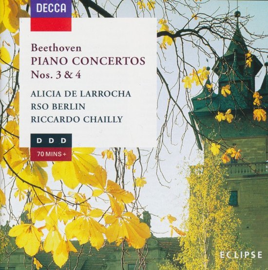 Beethoven: Piano Concertos Nos. 3 and 4