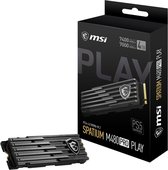MSI SPATIUM M480 PRO PCIe 4.0 NVMe M.2 PLAY 2 TB PCI Express 4.0 3D NAND
