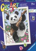 Ravensburger CreArt Playful Panda - Schilderen op nummer voor kinderen