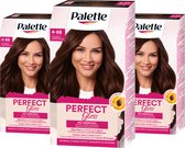 Poly Palette - Perfect Gloss - 4-68 Rood Bruin - Semi-permanente haarverf - Haarkleuring - 3 stuks