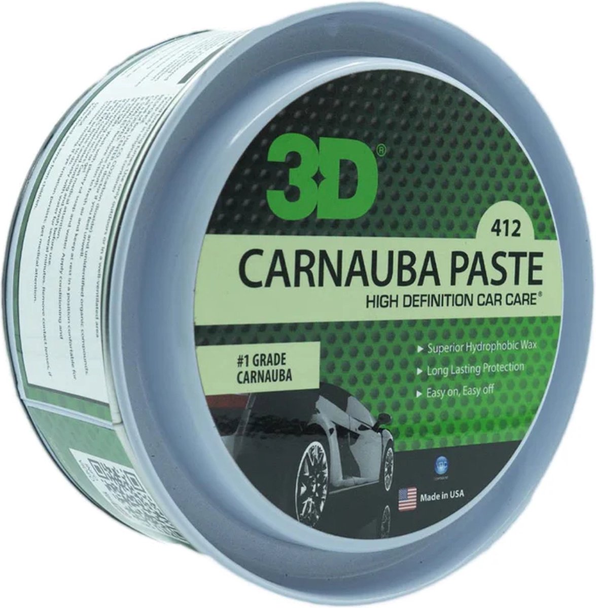 3D - Carnauba Paste Wax - 0.33 ml