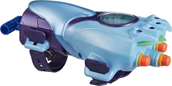 Blaster De Combat Cyber-Sleeve Transformers EarthSpark - Lance Fléchettes Et Épée Rétractable - Enfants 6+