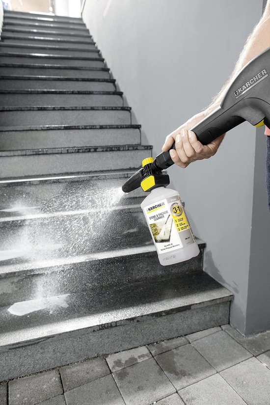 Kärcher Connect 'n' Clean FJ 10 C Gelb/Schwarz Schaumdüse Set mit