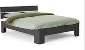 Beter Bed Select Bed Fresh 400 avec tête de lit - 180 x 200 cm - anthracite