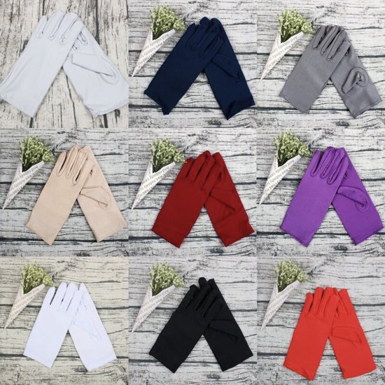 Gants de Protection Wit - Gants - Gant Eczéma - Gloves White - Gant Bijoux - Gant de Travail - Gants Institut de Beauty - Gant de Sécurité Léger Unisexe Doux TAILLE L / 2 Paire ----- XXO®