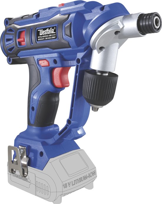 Westfalia Accu Slagschroevendraaier - 550W - 18V Li-ion - excl. accu en lader