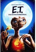Wandbord Film Klassieker - E.T. The Extra Terrestrial - Steven Spielberg