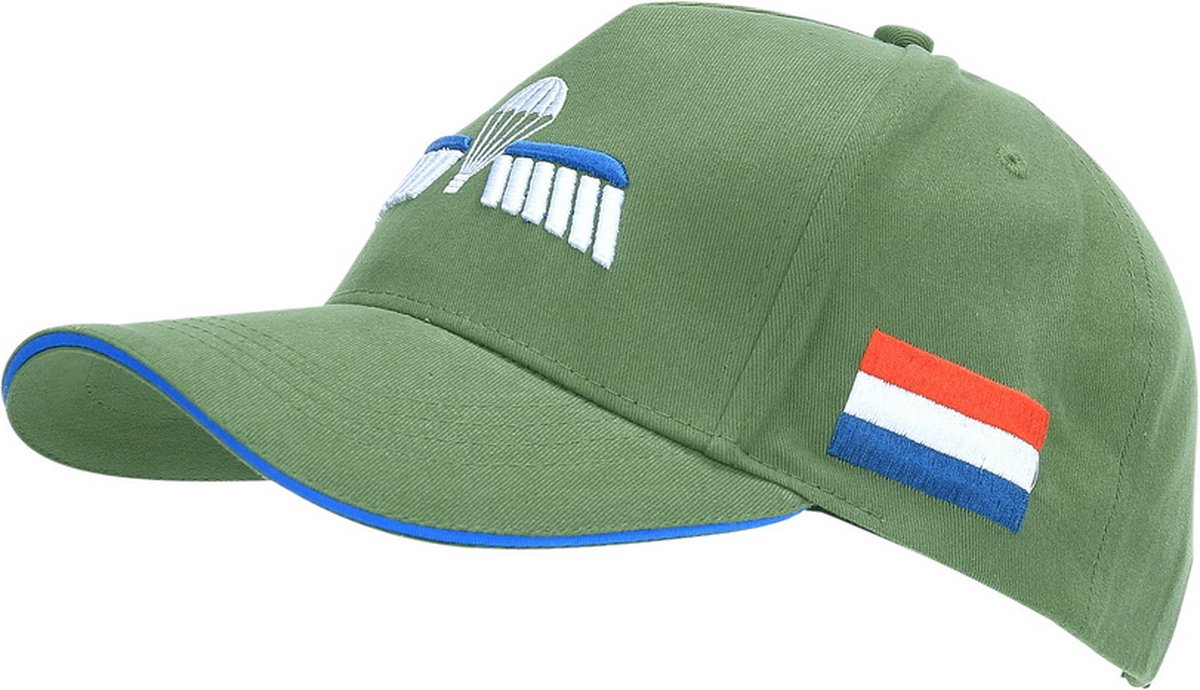 Fostex Garments - Baseball cap Dutch Para Wing 3D (kleur: Groen / maat: NVT)