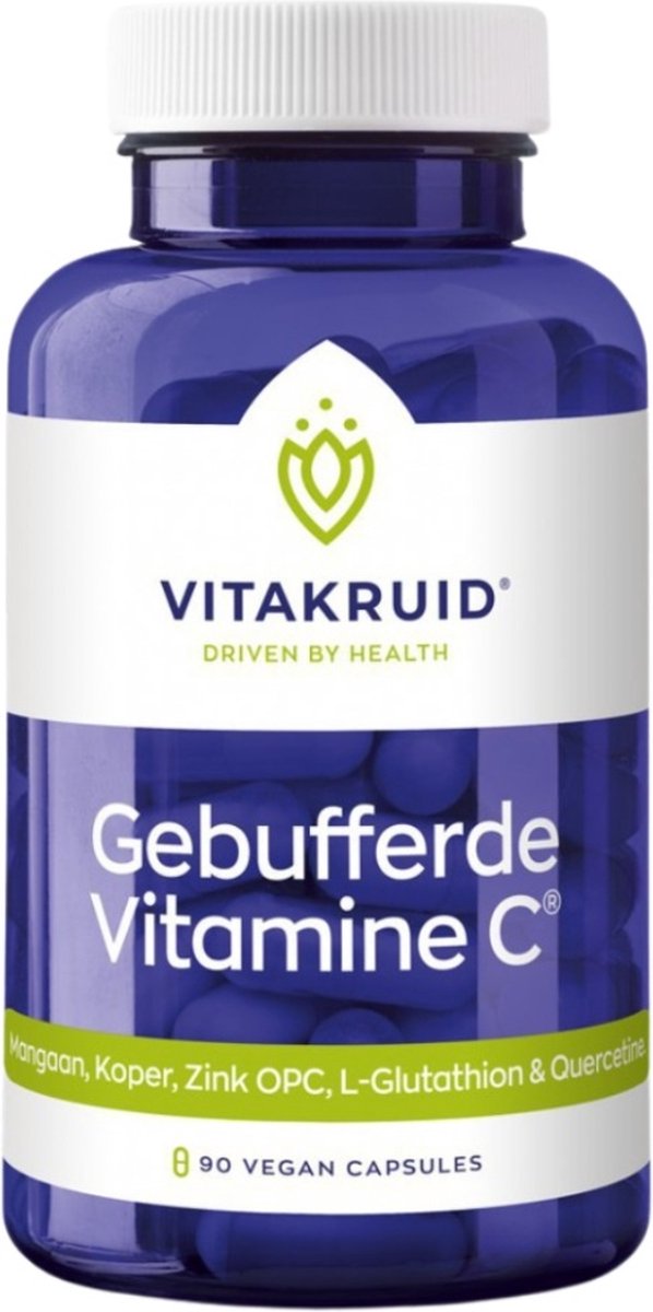 Vitakruid Gebufferde Vitamine C - 90 capsules - Vitakruid