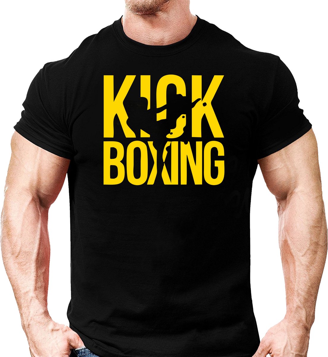 Kick Boxing T shirt 100% cotton Boxing Kickboxing Gym Training