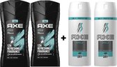 AXE Apollo SET Douchegel / Deo Dry Spray