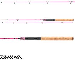 Daiwa Ninja X Spin Kinder Hengel Pink 1,60m (10-30g) - Spinhengel