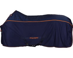 Bucas Recuptex Therapy Rug - Paardendeken - Navy/Orange - 191