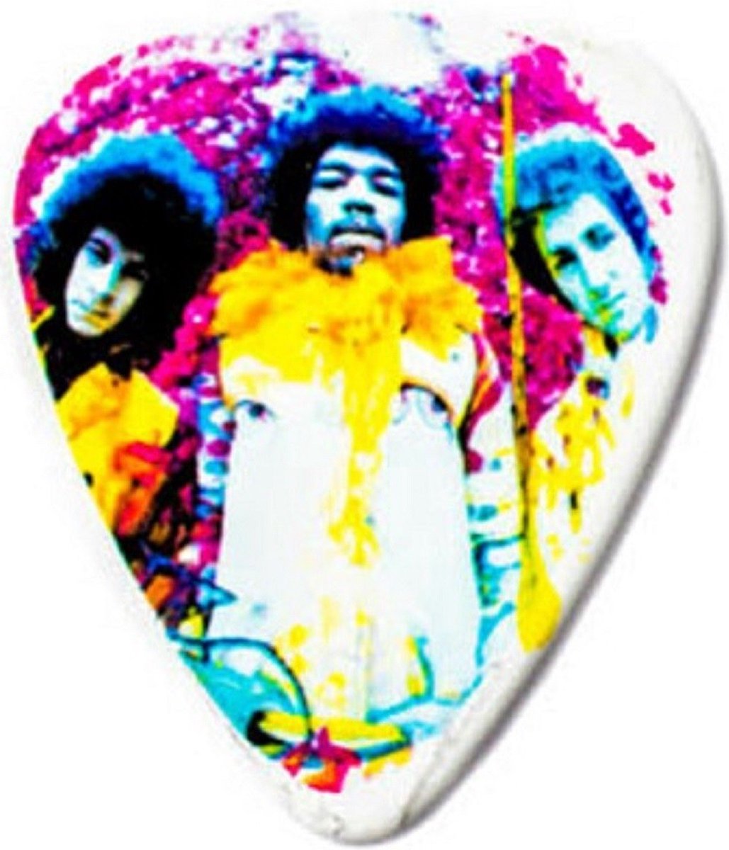 Jim Dunlop Collector Series 12 Plettri In Lattina – Jimi Hendrix TinsGypsys Heavy, Accessorio Per Chitarra Di Alta Qualità