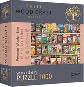 Trefl - Puzzles - "1000 Wooden Puzzles" - World Travel Guides_FSC Mix 70%