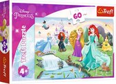 Trefl - Puzzles - "60" - Meet the Princesses / Disney Princess