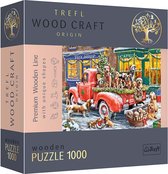 Trefl - Puzzles - "1000 Wooden Puzzles" - Santa's Little Helpers