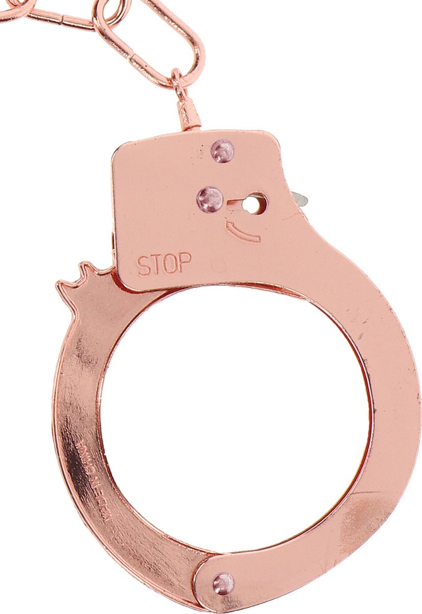 Goedkoopste TOYJOY - Metal Handcuffs - Bondage / SM Cuffs Rose Gold