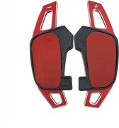 Red Aluminium DSG Flippers Schakel Paddles Stuurwiel Stuur Geschikt Voor Vw Passat B8 GTE en R LINE