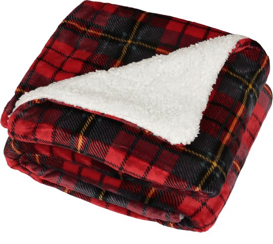 Snuggie Original - Deluxe - Rood - XL - Fleece Deken - Met Mouwen