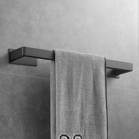 Kela Badkamer Handdoekrek, Edelstaal, Zilver, 33 X 28.5 X 85.5 cm