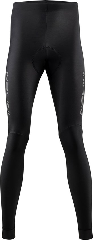 Nalini - Homme - Short de cyclisme long sans Bretelles - Short de cyclisme d'hiver avec chamois - Short de cyclisme Thermo - Zwart - IDEAL TIGHT (CMP) - M