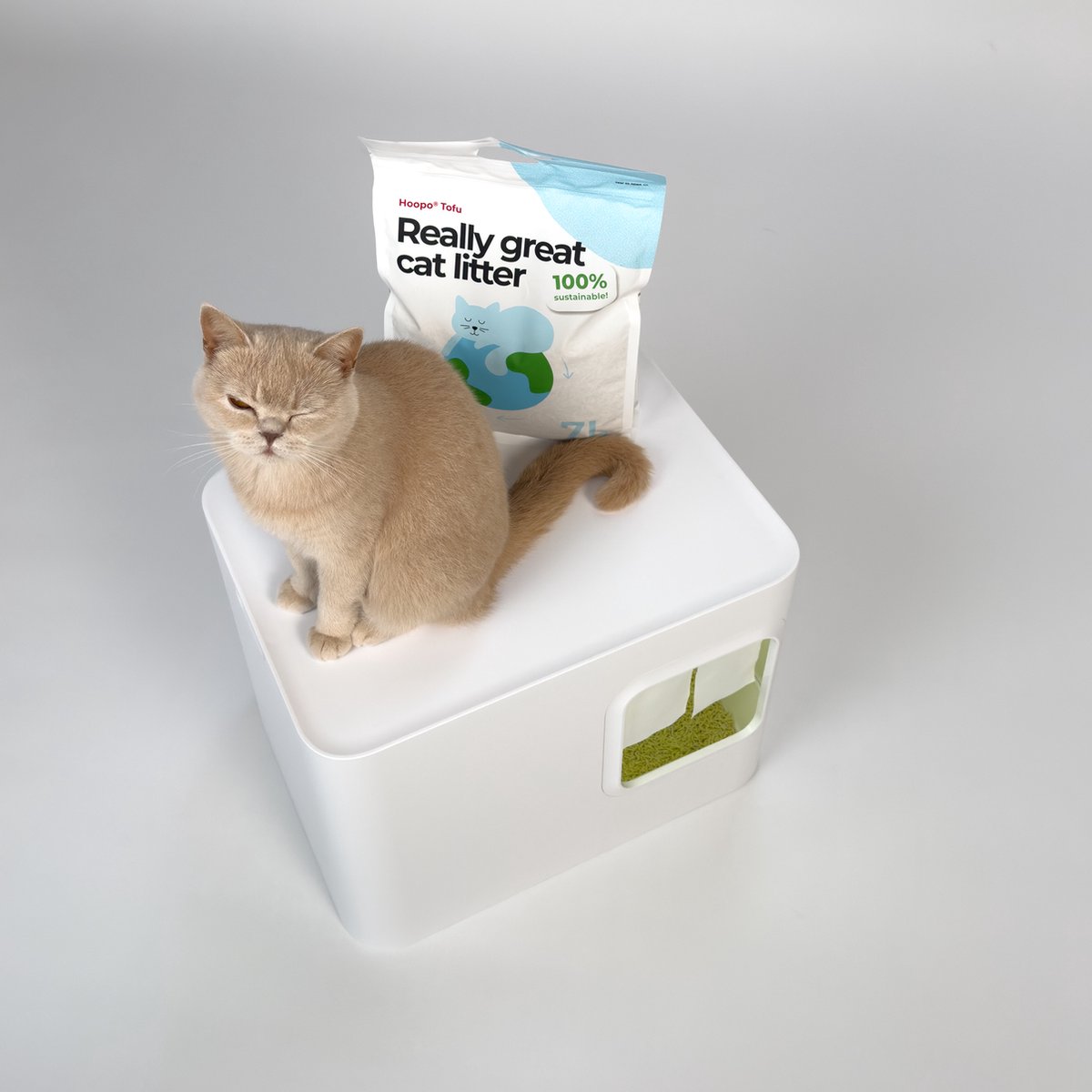 Sustainably Yours Natuurlijk kattenbakvulling, multi-kat, 4,5 kg