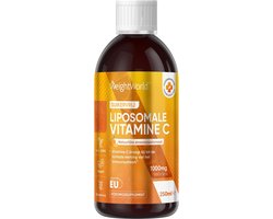 Liposomale Vitamine C - 250 ml - 1000mg Vloeibare Vitamine C - Best opneembare vorm van Vitamine C - Suikervrij en met Sinaasappelsmaak - Alternatief voor Vitamine C capsules en andere Vitamine C pillen - 100% Natuurlijk - van WeightWorld