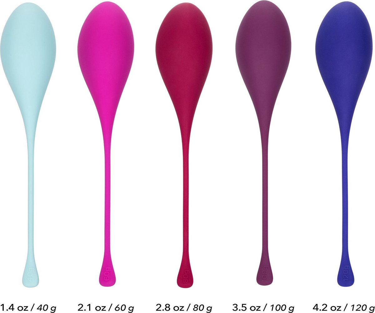 Goedkoopste Vaginale balletjes Kegel Training 5 Pcs Multicolours