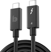 Banky - Thunderbolt 4 kabel - 1.5 meter - 40 Gbps - 240 Watt laden - 8K 60Hz - USB C - TB4 kabel - geschikt voor Apple