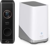 Eufy Video Deurbel Dual 2 Pro - Inclusief HomeBase 3 - Deurbelset - dubbele camera