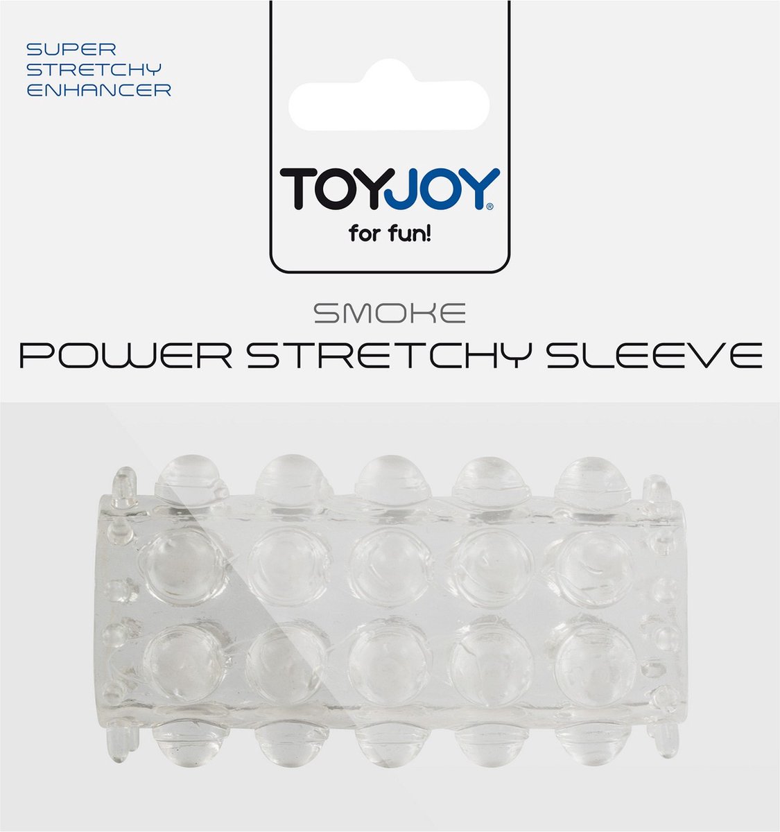 Goedkoopste ToyJoy Power Stretchy - Penissleeve - Transparant