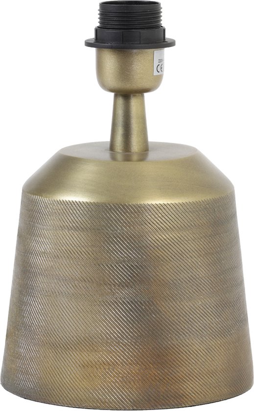 Light & Living Tafellamp Lilou - 18cm - Antiek Brons - excl. kap