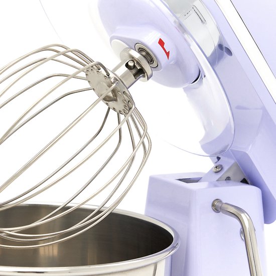 Maxima Planeetmenger 7 L Tot 2 Kg Deeg Lila - RVS Mengkom - 11 Snelheden - Keukenmachine - Standmixer - Keukenrobot - 7 liter - Paars van Maxima — afbeelding 3