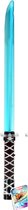Lichtzwaard Ninja + licht en geluid 66 cm -lightsaber - incl batterijen - Blauw