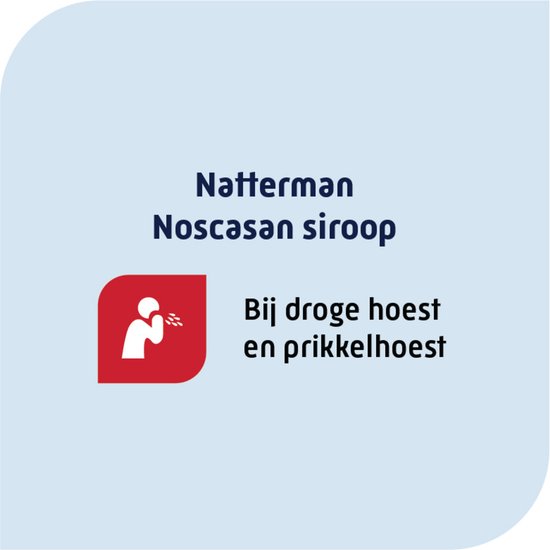 Natterman Noscasan Hoestdrank -2 x 150 ml - Natterman
