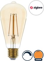 Lampe LED Zigbee E27 Edison 2200K/flamme (ST64)