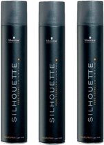 Schwarzkopf Professional Silhouette Super Hold Hairspray - 3 x 300 ml