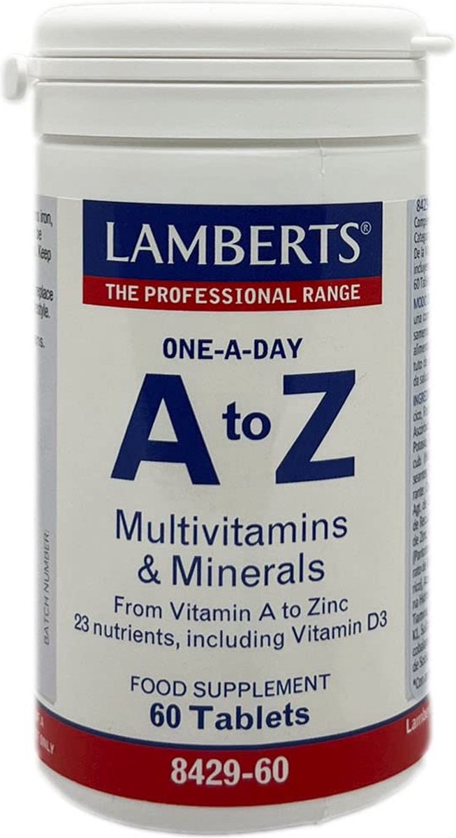 Goedkoopste Lamberts A-Z Multi 60 Tabletten