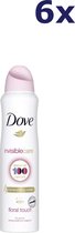 Dove Invisible Care - 250 ml - Deodorant - 6 stuks - Voordeelverpakking