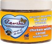 Renske Gezonde Beloning Mini Hartjes Hond Kip & Wortel 300 gr