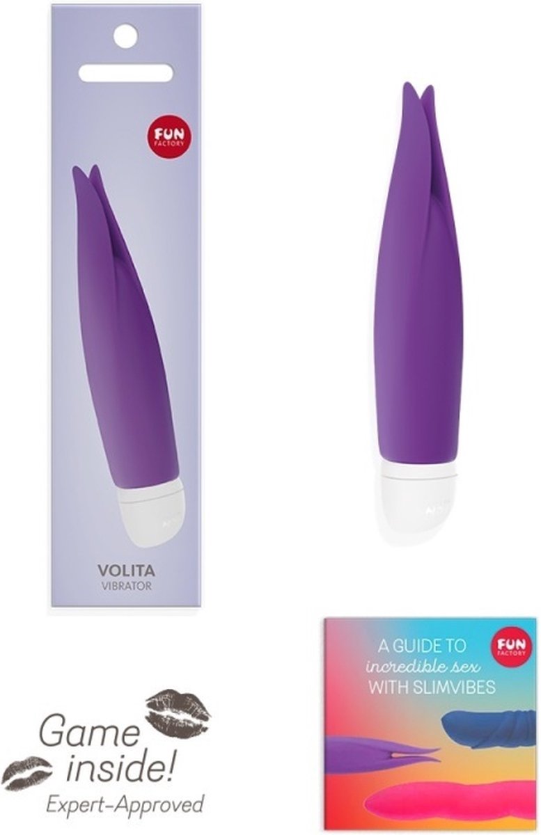 Goedkoopste Fun Factory Volita Slim Clitorale Vibrator - Paars
