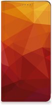 Stand Case geschikt voor Geschikt voor Nokia G42 Polygon Red