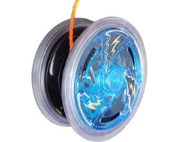 foto van Jobber - Jojo met licht - Yoyo met lichtjes - jojo lichtgevend Blauw