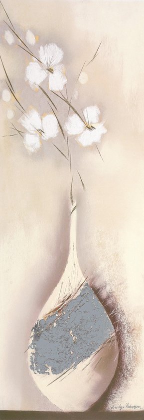 Kunstdruk Marilyn Robertson - Platinium I 25x70cm