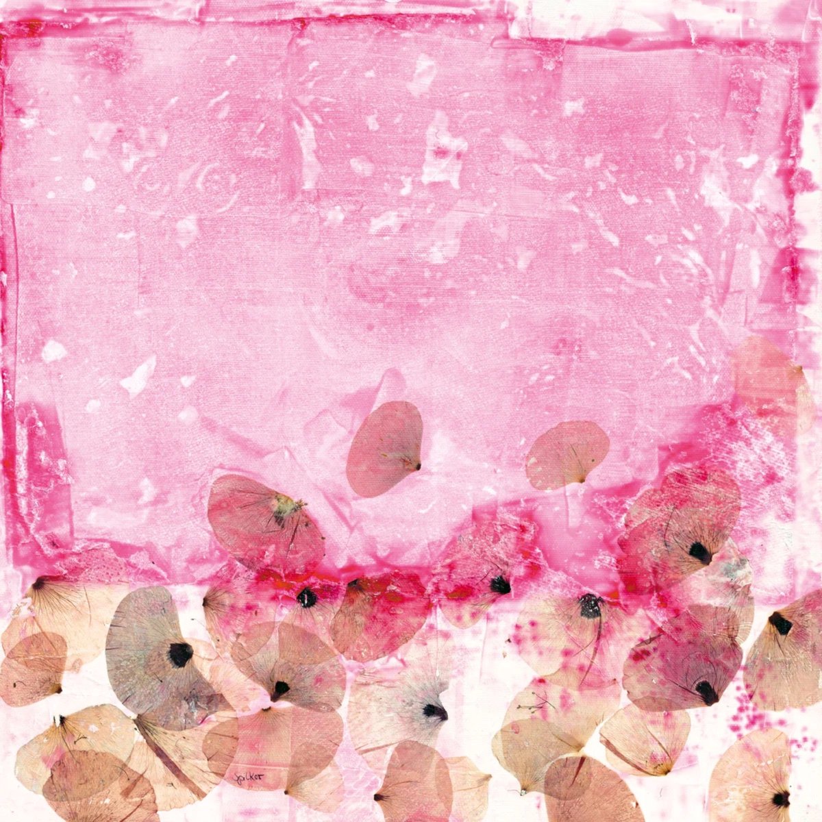 PGM Kunstdruk Katja Spilker - Blütezeit 40x40cm Divers