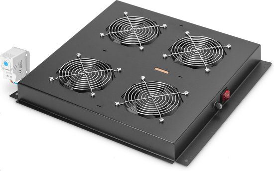 DIGITUS Armoire réseau – rack 19 pouces – 9U – montage mural – profondeur 450 mm – capacité de charge 60 kg – série Dynamic Basic – noir